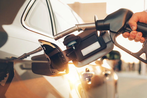 Person Filling Up | Romay's Auto Service in Corpus Christi, TX